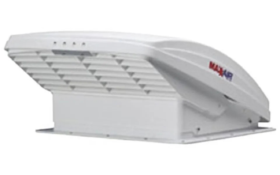 Maxxair 00-05100k Maxxfan Ventillation Fan With White Lid And Manual Opening Keypad Control