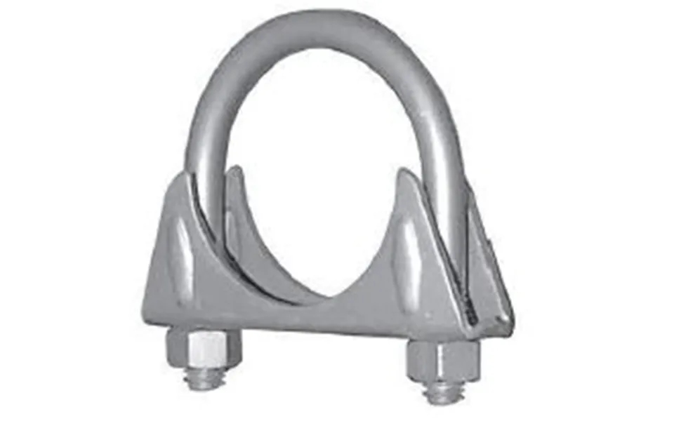 Nickson 00104 Exhaust Clamp With Hex Nuts 2-1 4 In Diameter Heavy Duty Stainless Steel Single