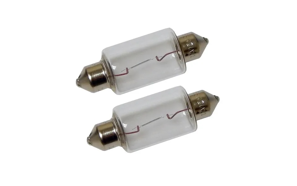 Perko 0070dp1clr Double Ended Festoon Bulbs - 12v, 15w, .97a