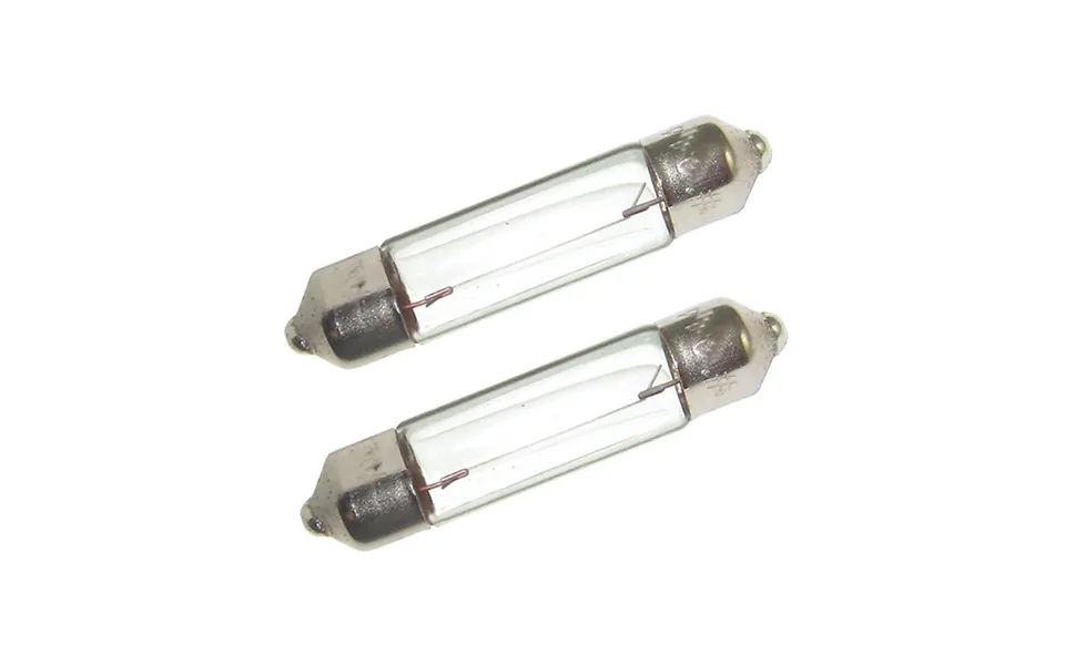 Perko 0071dp0clr Double Ended Festoon Bulbs - 12v, 10w, .80a