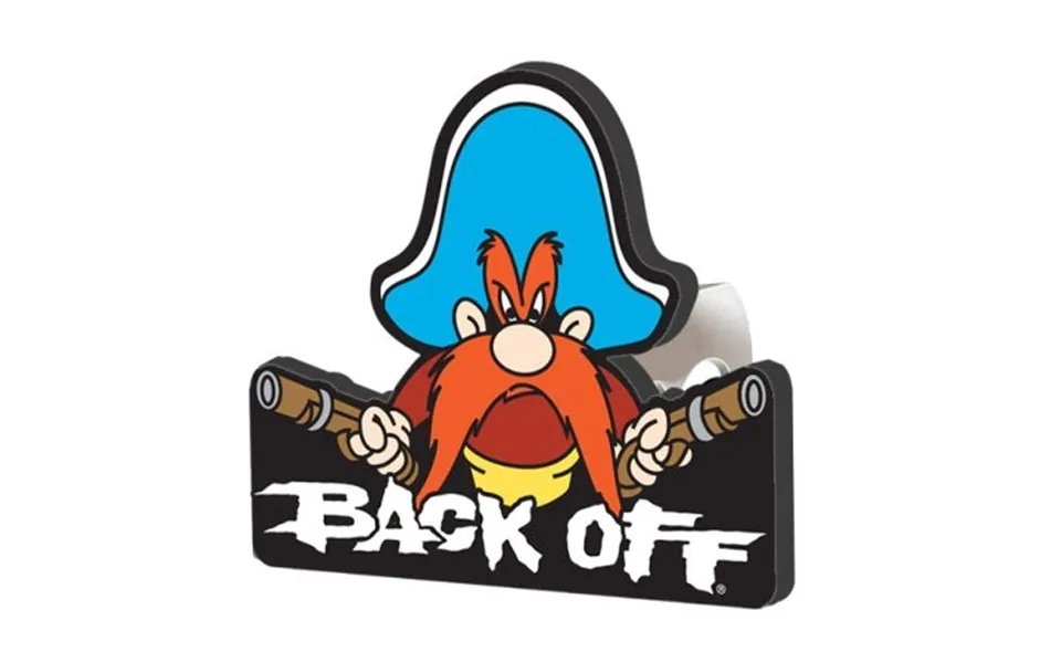 Plasticolor 002231r01 Yosemite Sam Back Off Hitch Cover - 1.25 Inch