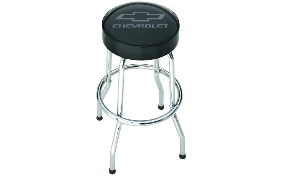 Plasticolor 004790r01 Black Grey Garage Stool Chevrolet