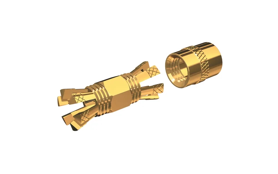Shakespeare Pl-258-cp-g Gold Splice Connector For Rg-8x Or Rg-58 Au Coax