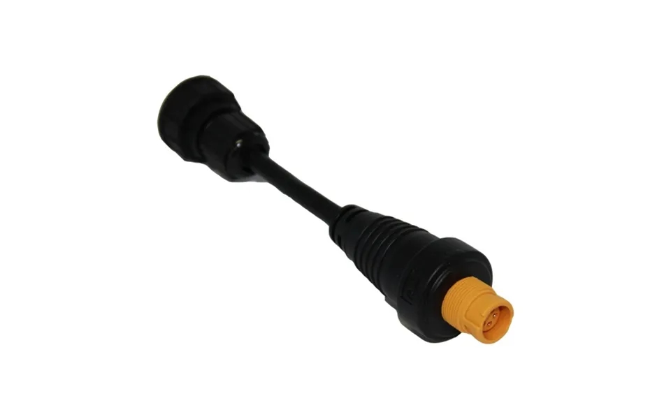 Simrad 000-10438-001 Etnernet Adptrj45 Male-yellow Fem - Fits Hd Radar Processor 5-pin Connector 6 In Length Black With