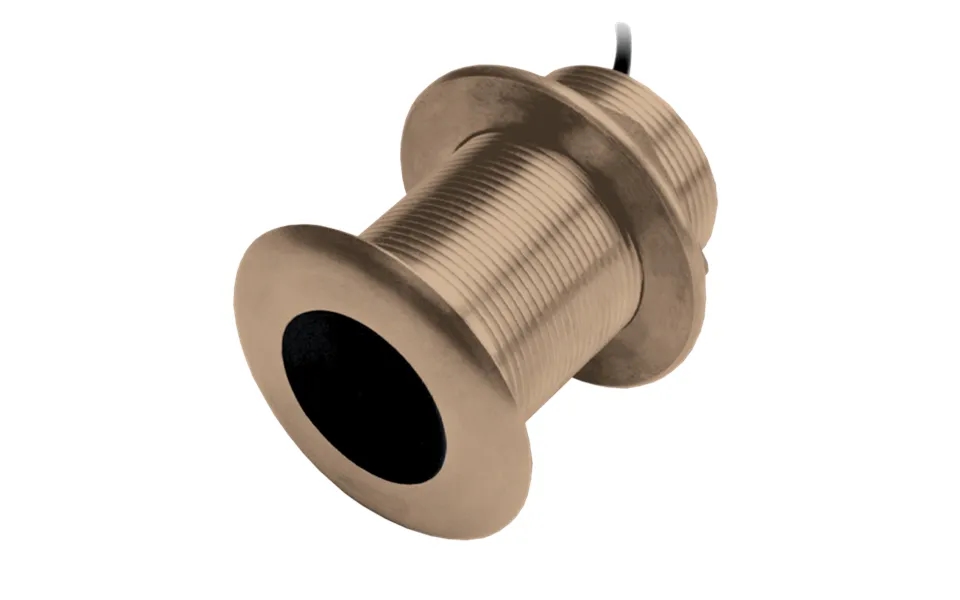 Simrad 000-13922001 Xdcrxsonicchirp-mbrnz-lp20 Deg. B150m Thru-hull Mount 9 Pin 95 To 155 Khz Medium Frequency Chirp Tra