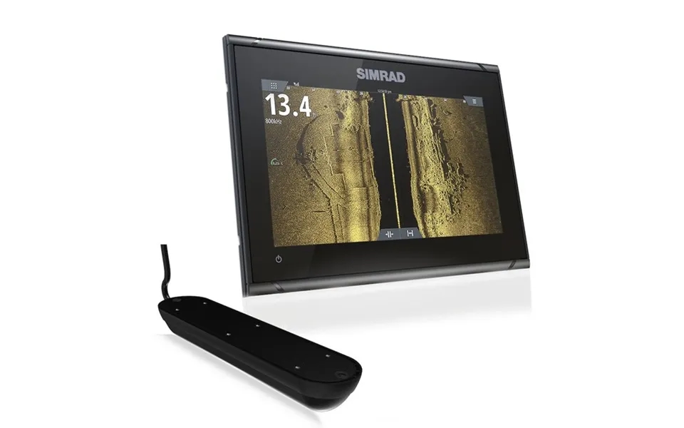 Simrad 000-14840002 Go9 Xse - 9-inch Chartplotter With Active Imaging 3-in-1 Transducer, C-map Discover Chart Card