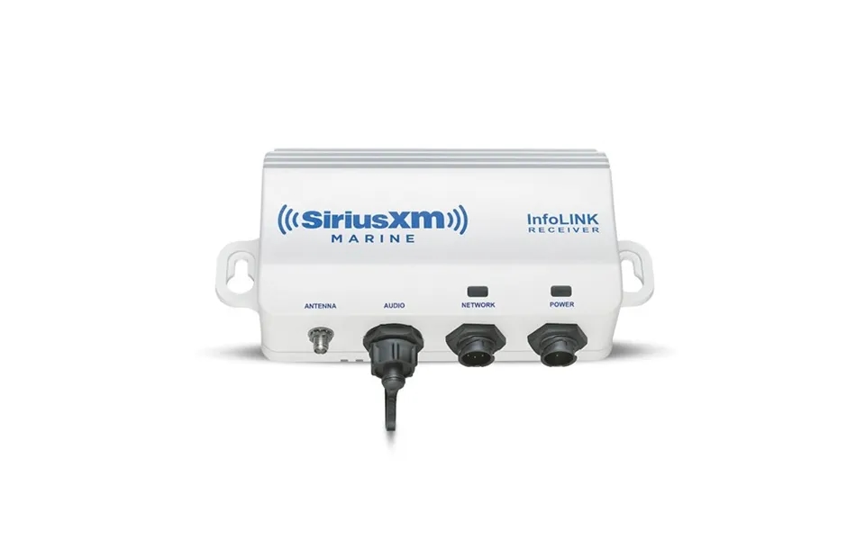 Simrad 000-14970001 Wm-4 Siriusxm Marine Satellite Weather Audio Receiver With Shakespeare Sra-50 Antenna