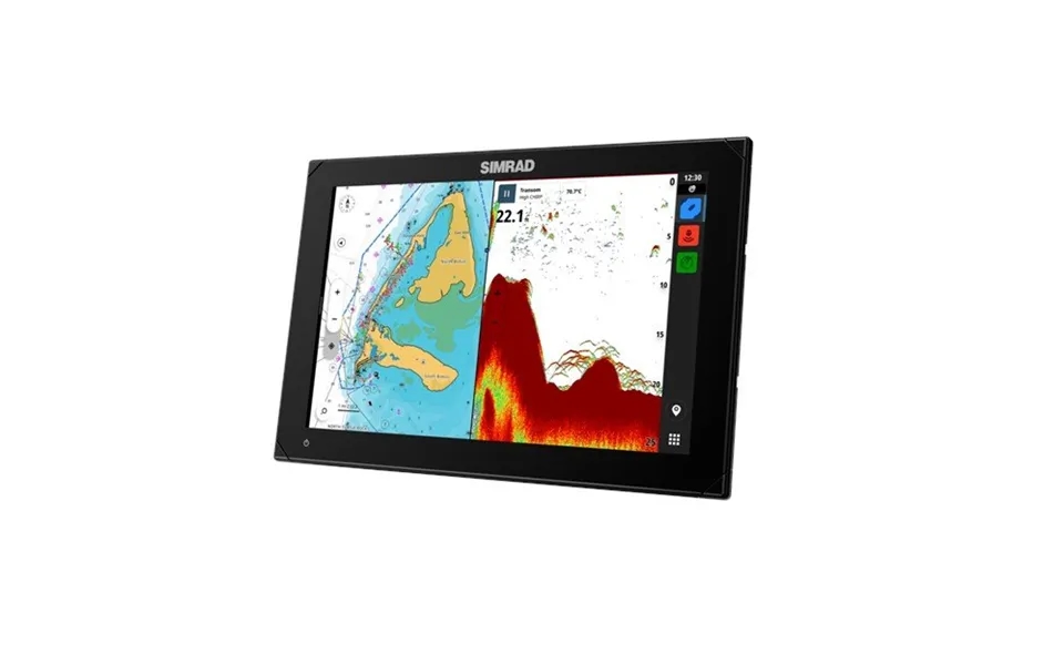 Simrad 000-15367001 Nsx 3012 - Chartplotter Fish Finder With Active Imaging 3-in-1 Transducer And C-map Discover X Chart