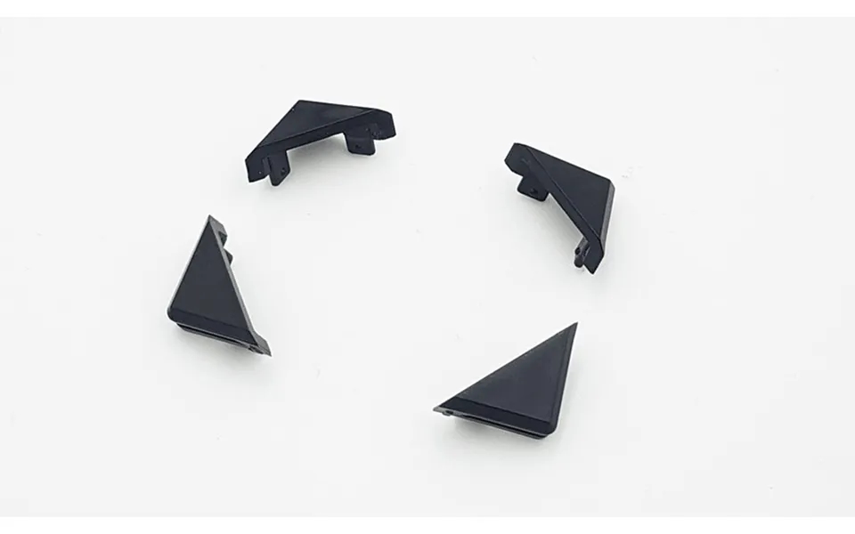 Simrad 000-15822001 Nsx Corner Clip Replacement Corner Clips For Nsx Multi Function Displays Black