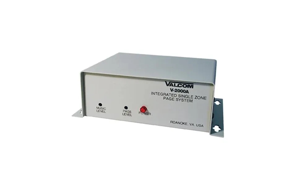 Valcom V-2000a Page Control - 1 Zone 1way