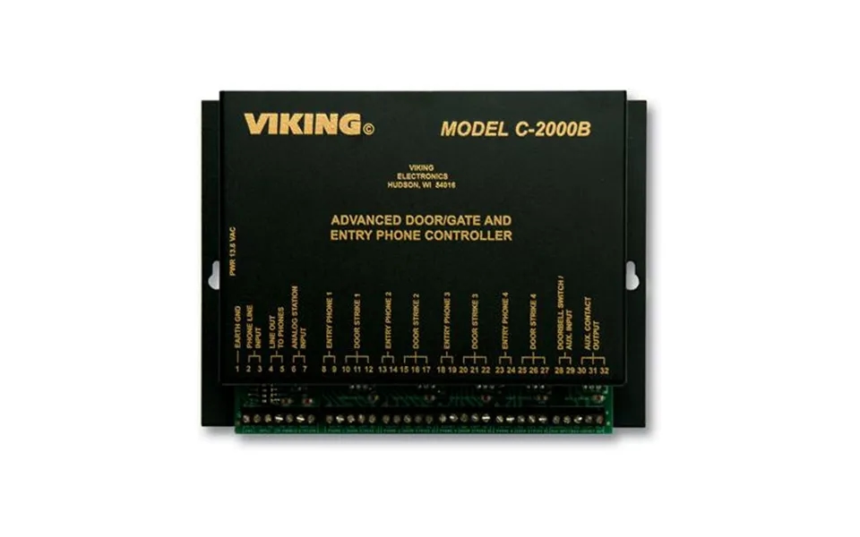 Viking C-2000b Advanced Door Gate Entry Phone Controller