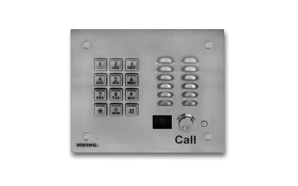 Viking K-1705-3 Stainless Steel Keypad And Color Camera