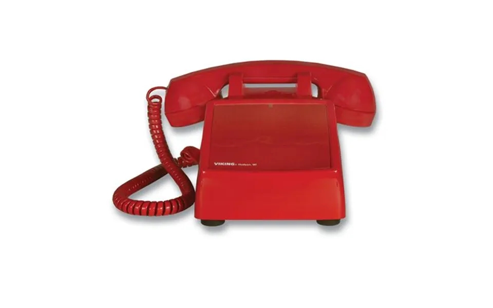 Viking K-1900d-2red Hotline Desk Phone - Red