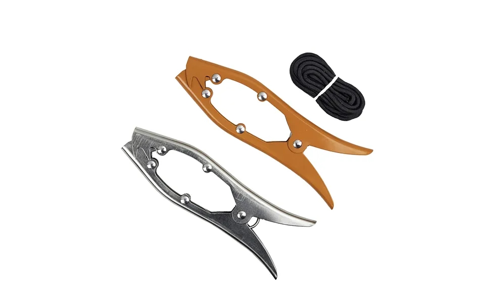 Yakgear 01-0083 Brush Gripper Orange Clamps On Tightly To Brush Limbs And Various Other Objects Orange Stainless Steel W