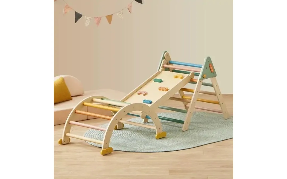 Tiny Land 7-in-1 Morandi Pikler Triangle Set