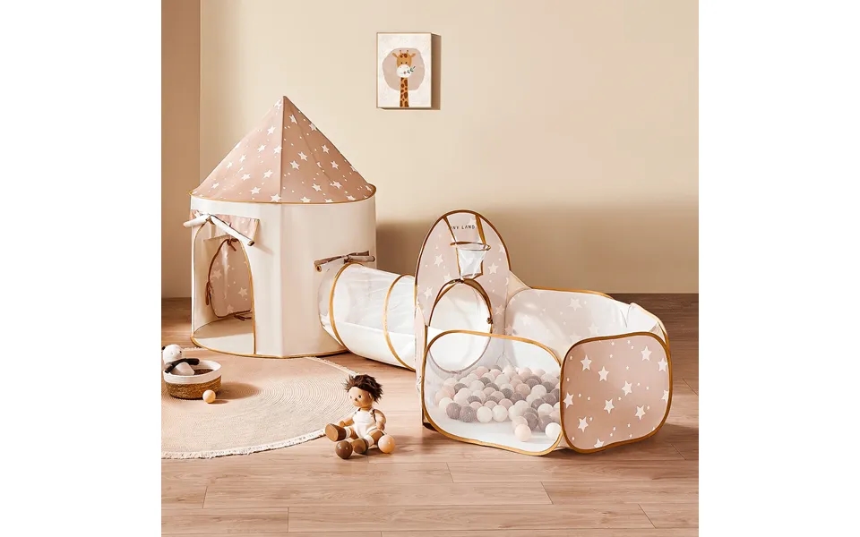 Tiny Land Adventure 3-in-1 Play Tunnel & Ocean Ball Set