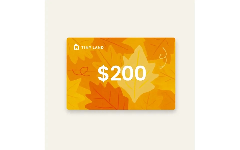 Tiny Land Gift Card - Us 200.00