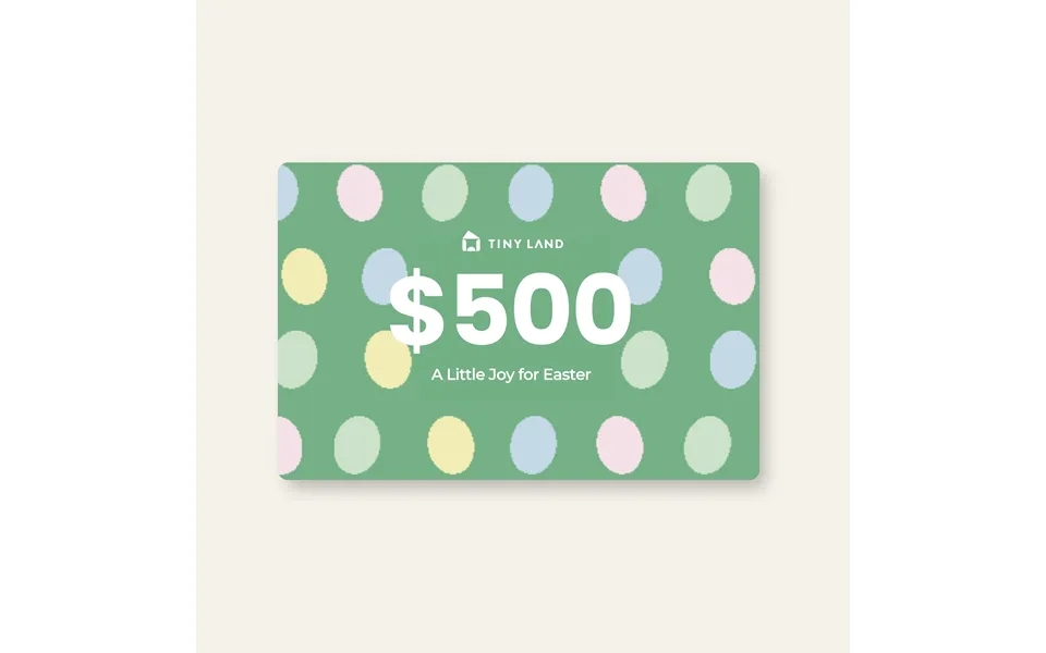 Tiny Land Gift Card - Us 500.00