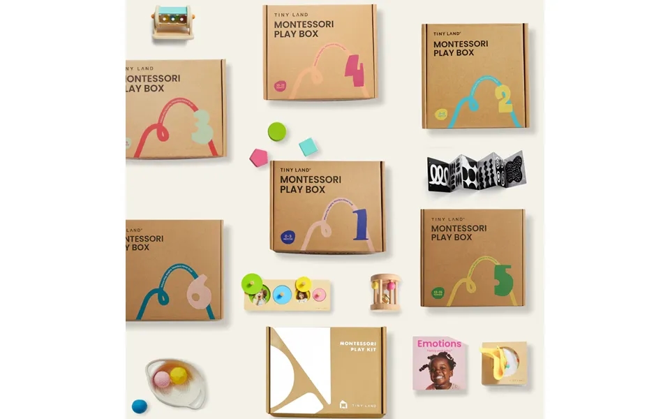 Tiny Land Montessori Complete Baby Set 0-24 Months