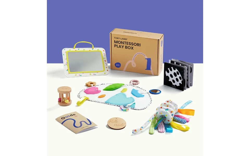 Tiny Land Montessori Toys For Newborns 0 3 Months
