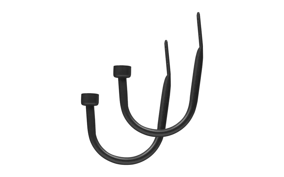 Jaylon Holdbacks Pack Of 2 - Black Large