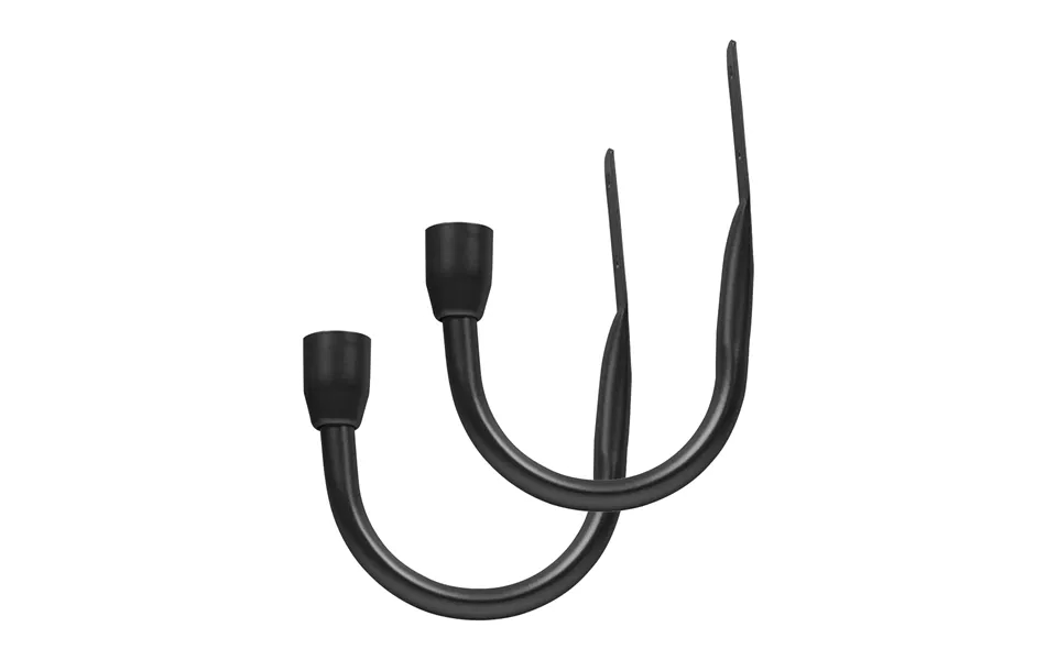 Jaylon Holdbacks Pack Of 2 - Black Small