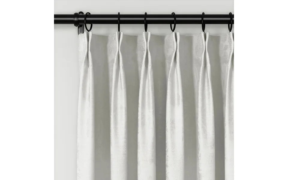 Lydia Plants Jacquard Curtain Pleated - Serie B