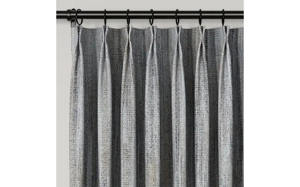 Lydia Rib Jacquard Curtain Pleated - Serie A