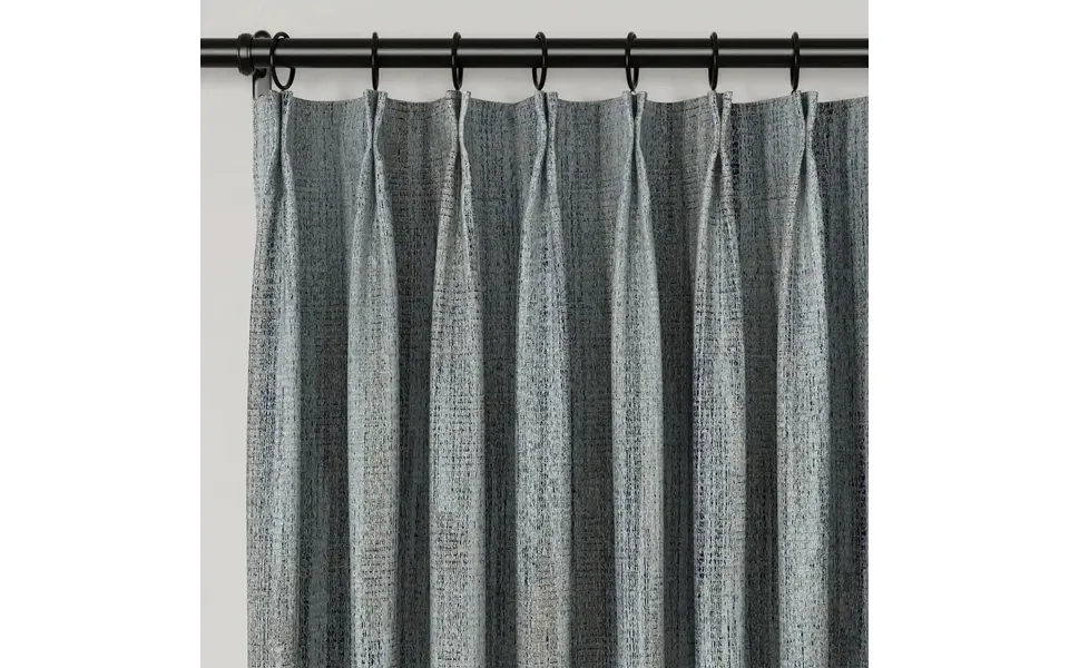 Lydia Rib Jacquard Curtain Pleated - Serie A