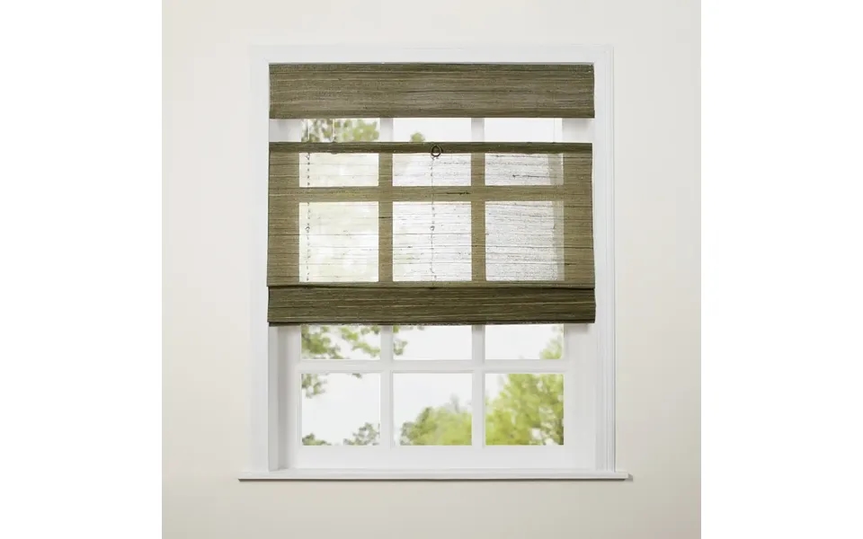 Rae Top Down Bottom Up Woven Wood Shade Cordless - Series D