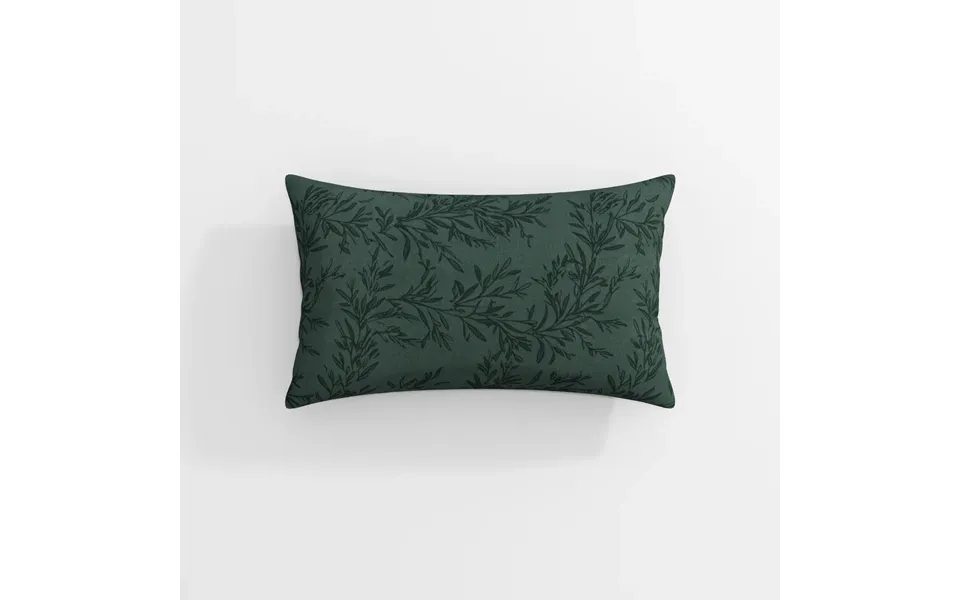 Sara Le Print Linen Pillow Cover - Denim Sl-a7 12x20 Inches