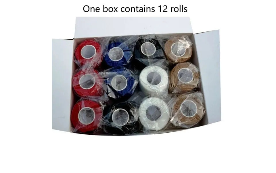 100000 Repurchases Elastic Self-adhesive Aerobics Bandage White Knee Elastic Wide Ankle Joint Writing Anti Abrasion