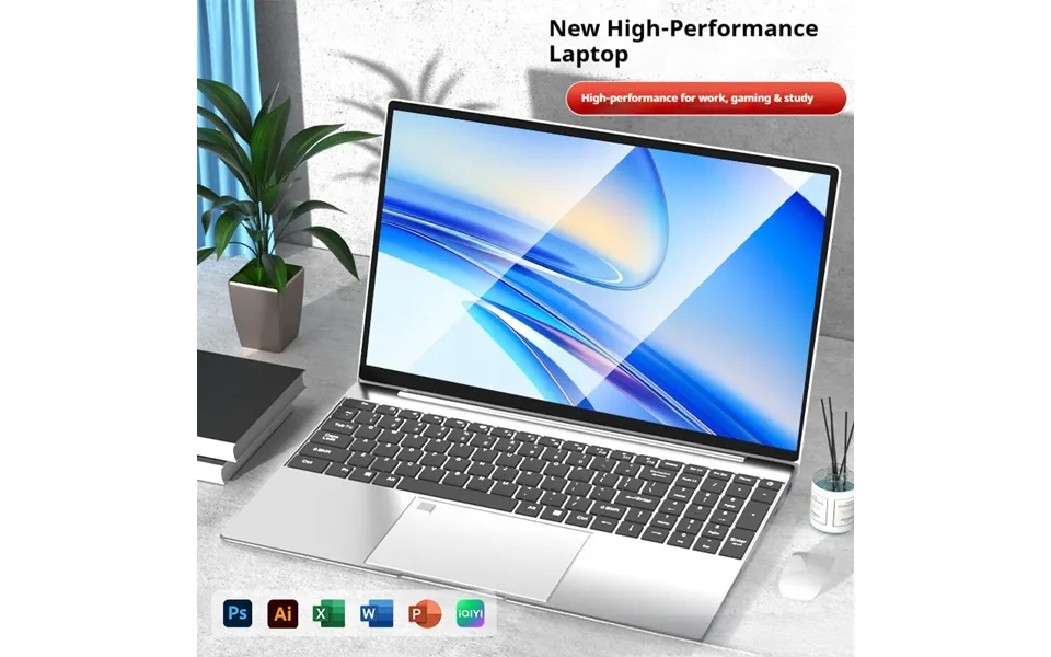 15.6 Ips Laptop With Intel N5095 Processor Slim & Lightweight Computer For Students - Office Work & Online Learning