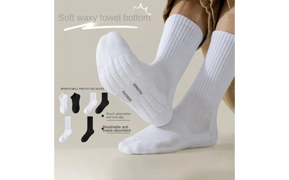 1pairs Delivery Towel Bottom Socks Boys Autumn And Winter Mid-calf Socks Sports Basketball Socks Long Socks Zhuji Wholes