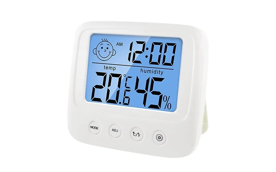 1pc New Lcd Digital Temperature Baby Room Humidity Meter Backlight Home Indoor Electronic Hygrometer Thermometer Weather
