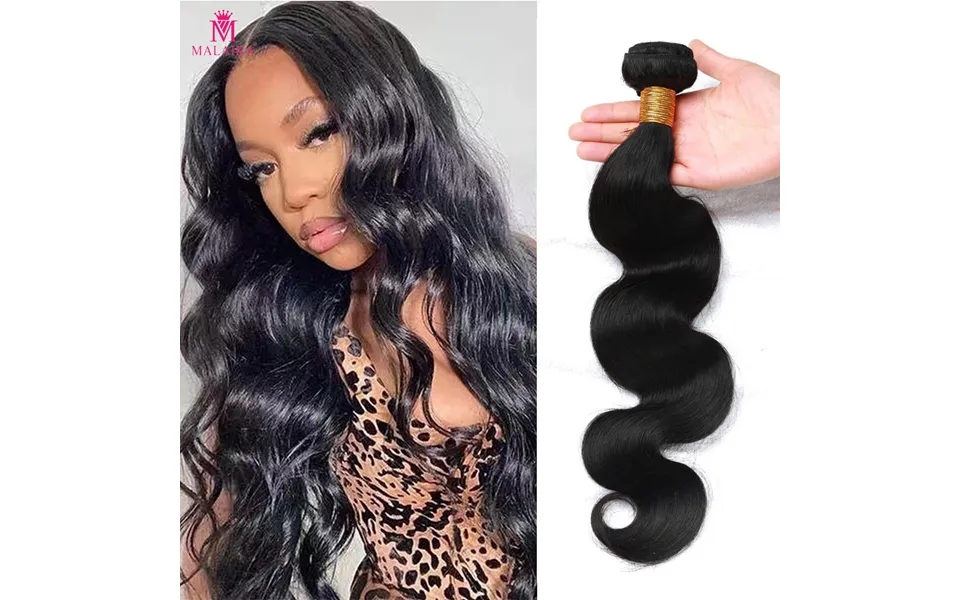 1pcs Human Hair Bundles Body Wave 1 Bundle Unprocessed Brazilian Virgin Human Hair Body Wave Bundles Natural Black Hair