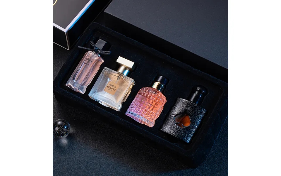 2023 New Hot Sale Women's Perfume Gift Box Four Piece Flower Tale Perfume Long Lasting Fragrance Popular Perfume Women