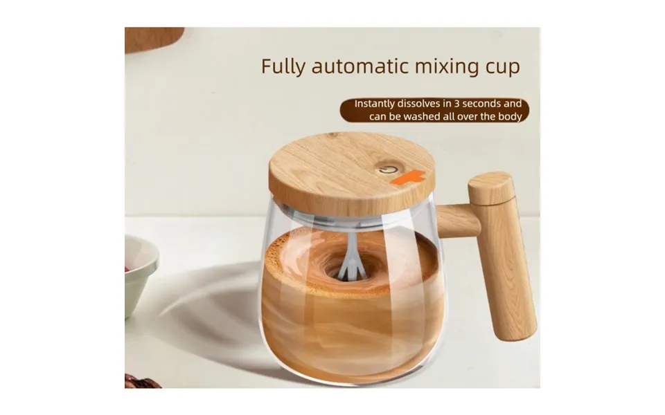 2025 New Model Fully Automatic Electric Charging Glass With Scale Portable Lazy Soy And Milk Powder Blender