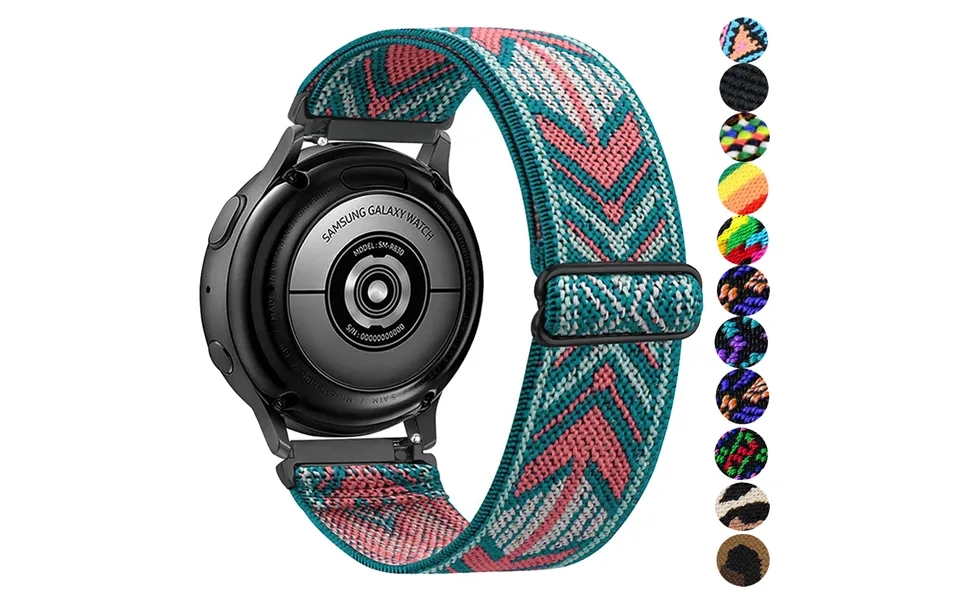 20mm 22mm Strap For Samsung Galaxy Watch 4 Classic 46mm Active 2 Gear S3 5 5 Pro 44mm 40mm Nylon Elastic Huawei Gt 2 3 P