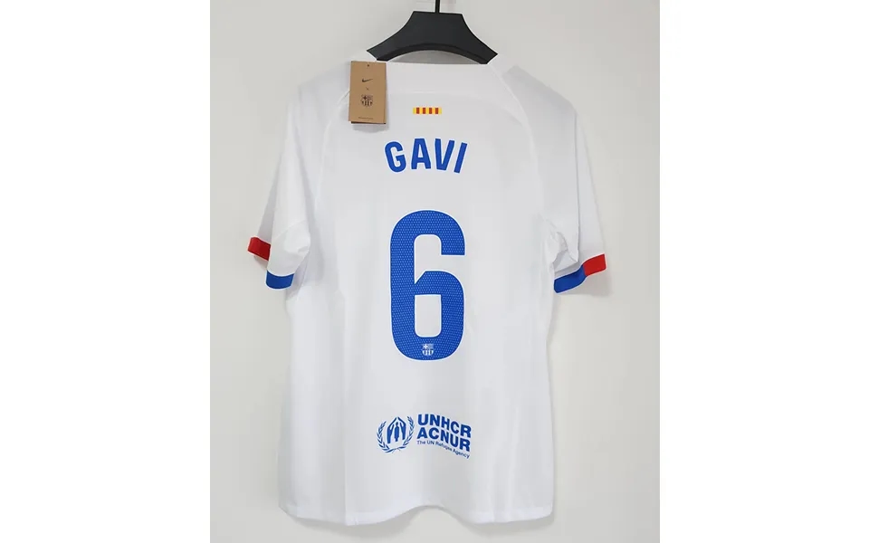 23 24 Gavi 6 Soccer Jersey Football Away Jersey White Adult Man - All Size