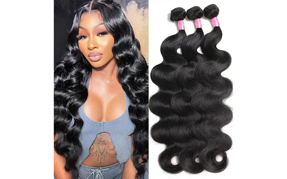 30 32 Inch Body Wave Bundles Brazilian Hair Water Wavy Weave Human Hair Extensions Tissage For Women
