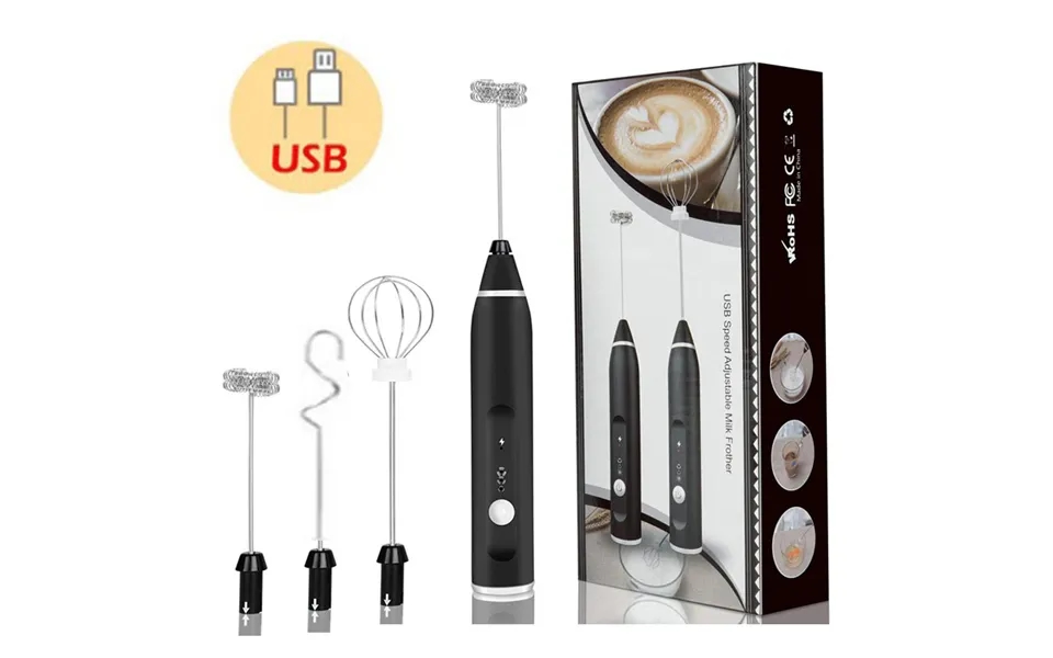 304 Stainless Steel Handheld Electric Milk Frother Egg Beater Automatic Paint Mixer Electric Milk Powder Maker