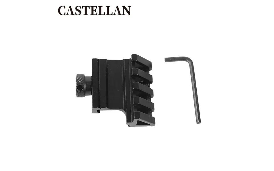 45 Degree Inclined Bracket Jinming 9 Lehui Lower Supply Scar Side Guide Rail 45 Degree Inclined Rail Bracket Flashlight