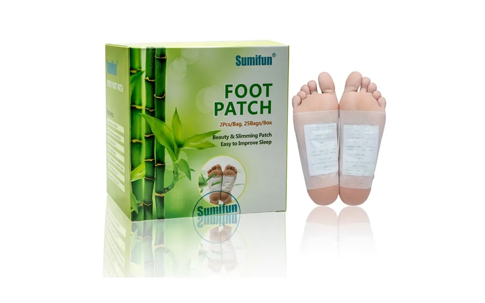 50pcs Foot Patches Cleansing Slimming Health Care Keeping Fit Adhesive Pads