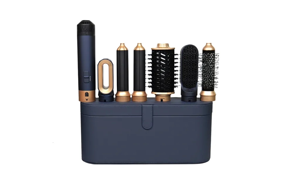 6-in-1 Hair Styling Set With Multi-function Hair Dryer And Automatic Curling Wand