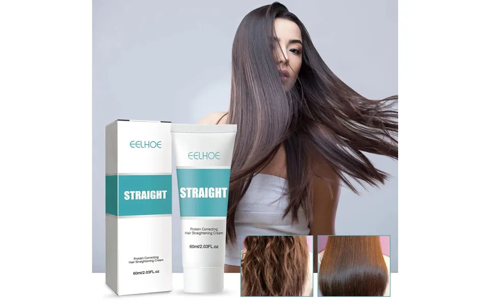 60ml Keratin Hair Straightening Cream Professional Damaged Treatment Faster Smoothing Curly Hair Care Protein Correction
