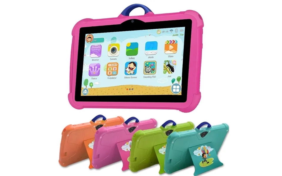 7-inch Kids Tablet - Android 7.1 Shockproof & Drop-resistant, Parental Control, Educational Apps Preloaded