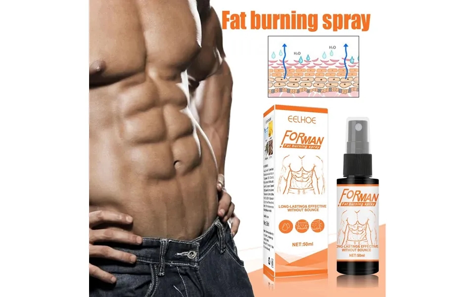 Abdominal Men's Fat Burning Spray Vest Line Fitness Shaping Cream Exercise Chest Increase Muscle Whole Body New