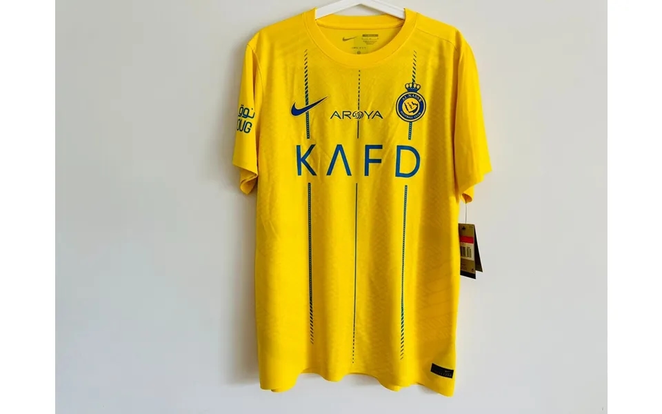 Al-nassr Fc Cristiano Ronaldo 7 Home Authentic Jersey Soccer T-shirt