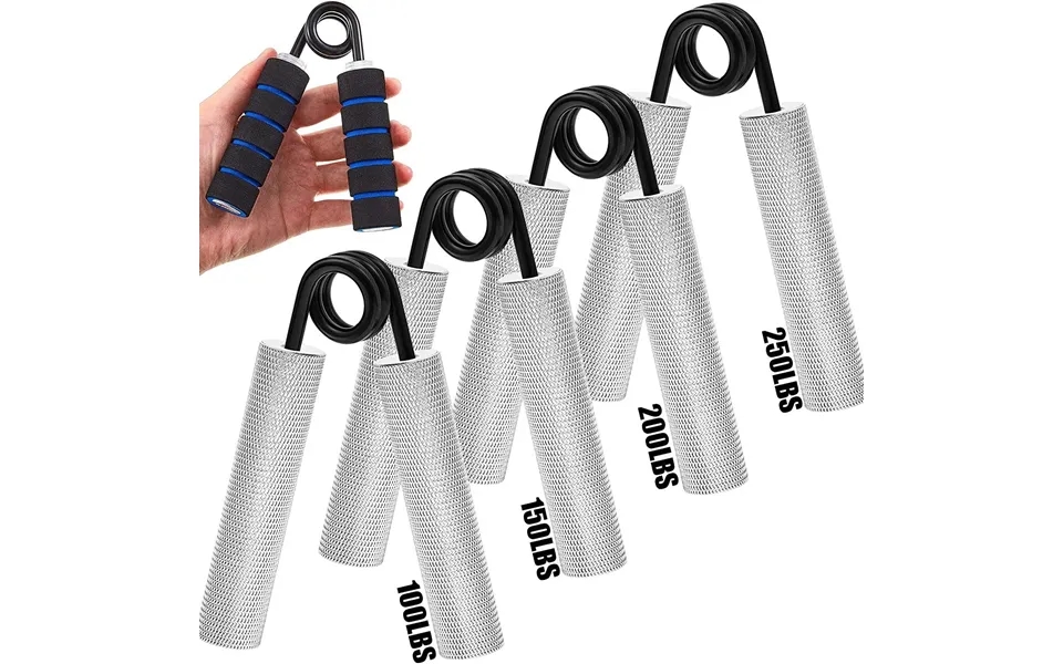Aluminum Alloy All-metal Grip Fitness Metal Spring Steel Grip Exercise Hand Rehabilitation Training